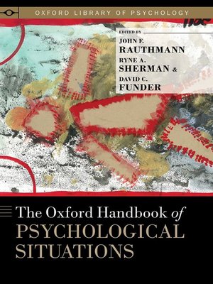 cover image of The Oxford Handbook of Psychological Situations